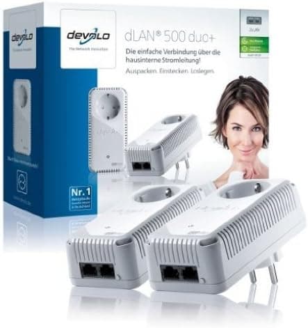 DEVOLO dLan 500 duo+ 2 powerlines starter kit